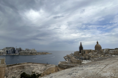 27 - výhled z hradeb ve Vallettě